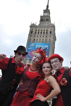 Warszawska Strefa Kibica podczas EURO 2012